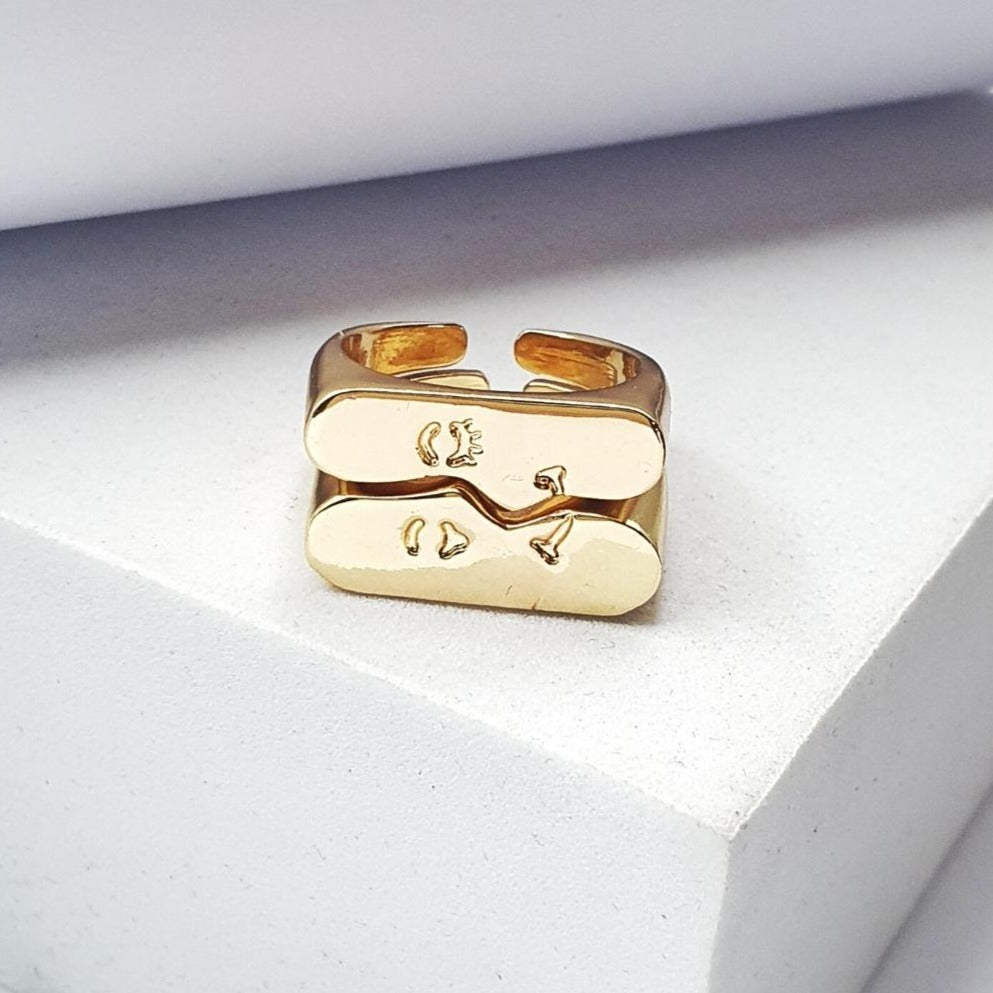 Facade Rings (set of two)