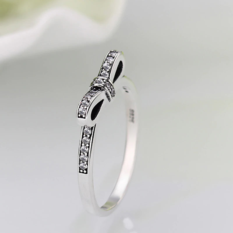 S925 Bow Ring