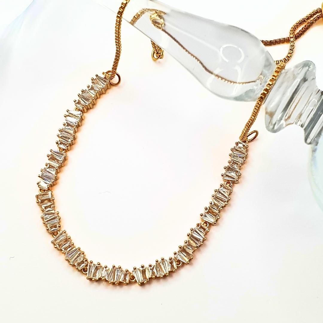 Resizable Zircon Necklace