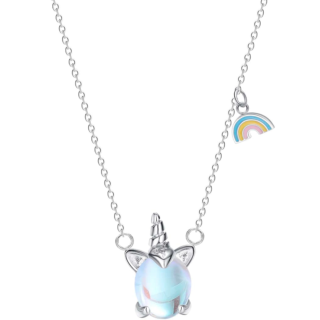 Unicorn Moonstone Necklace