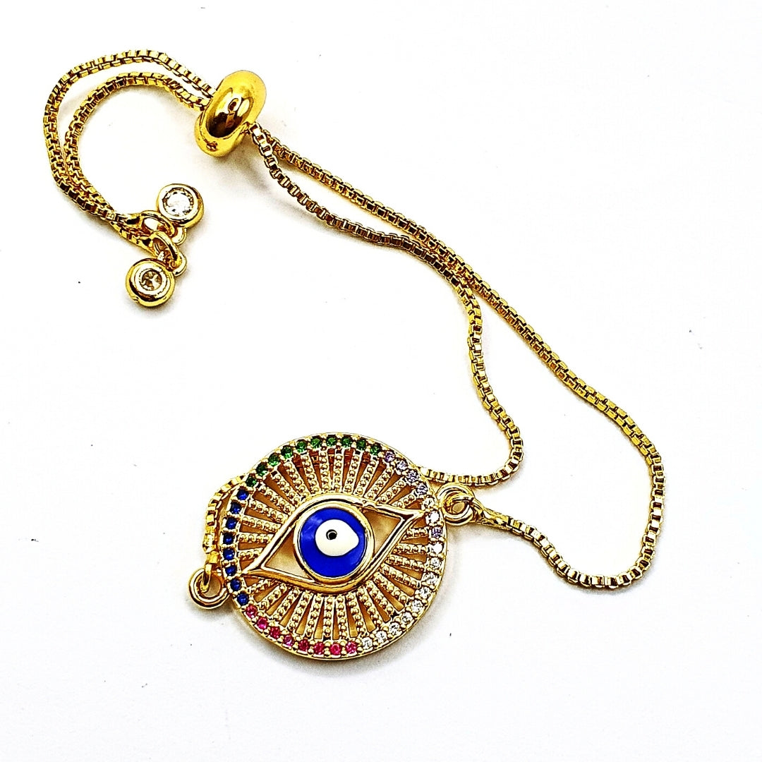 Psychedelic Turkish Eye Bracelet