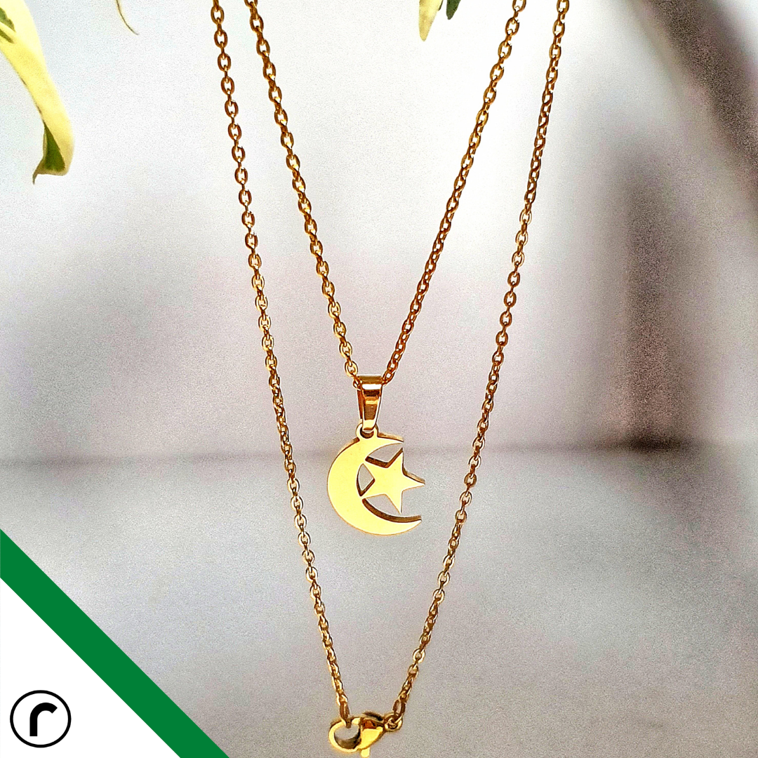 Pakistan Gold Minimalist Necklace