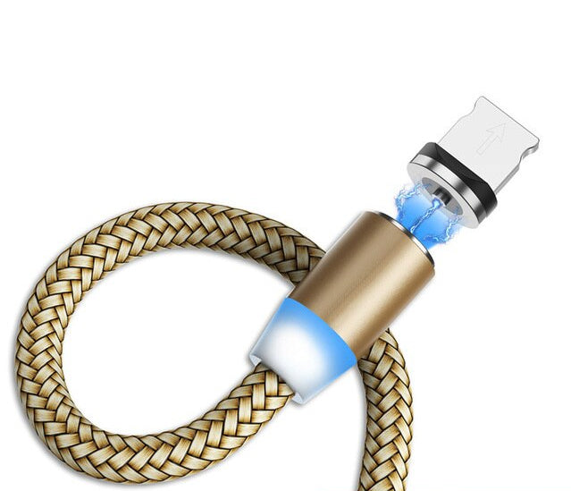 Gold Magnetic Charging Cable with any choice of Pin