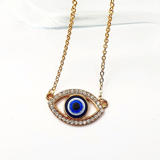 Exaggerated Eye Necklace