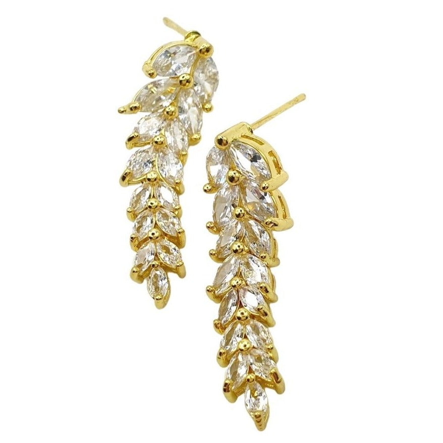 Long Leaf earrings