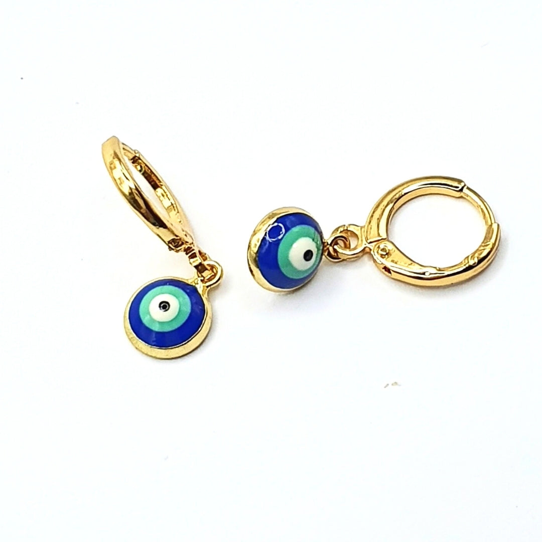 Minimalist Turkish Eye Earrings