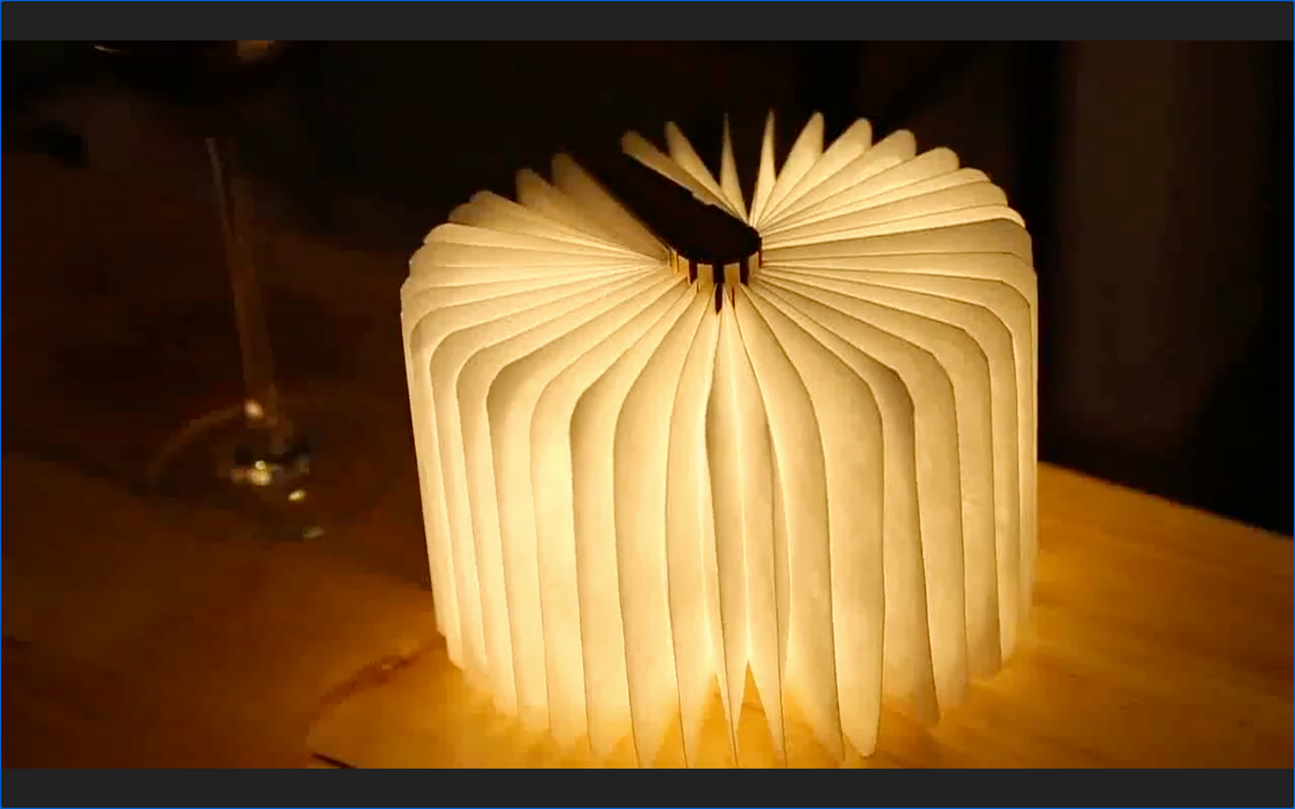 Creative Book Lamp