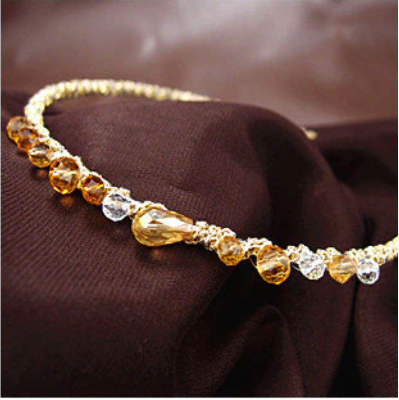 Crystal and Metal Hair Headband