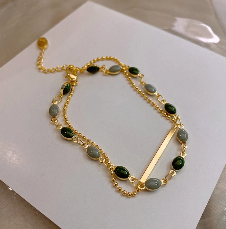 Minar Green Bracelet