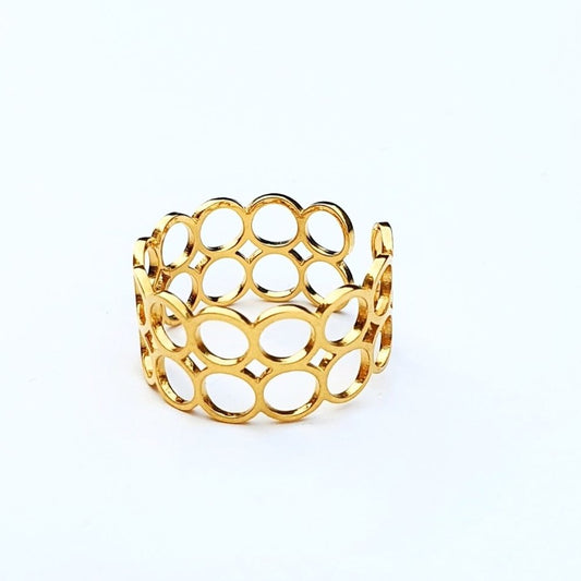 Golden Honey Ring (Adjustable)