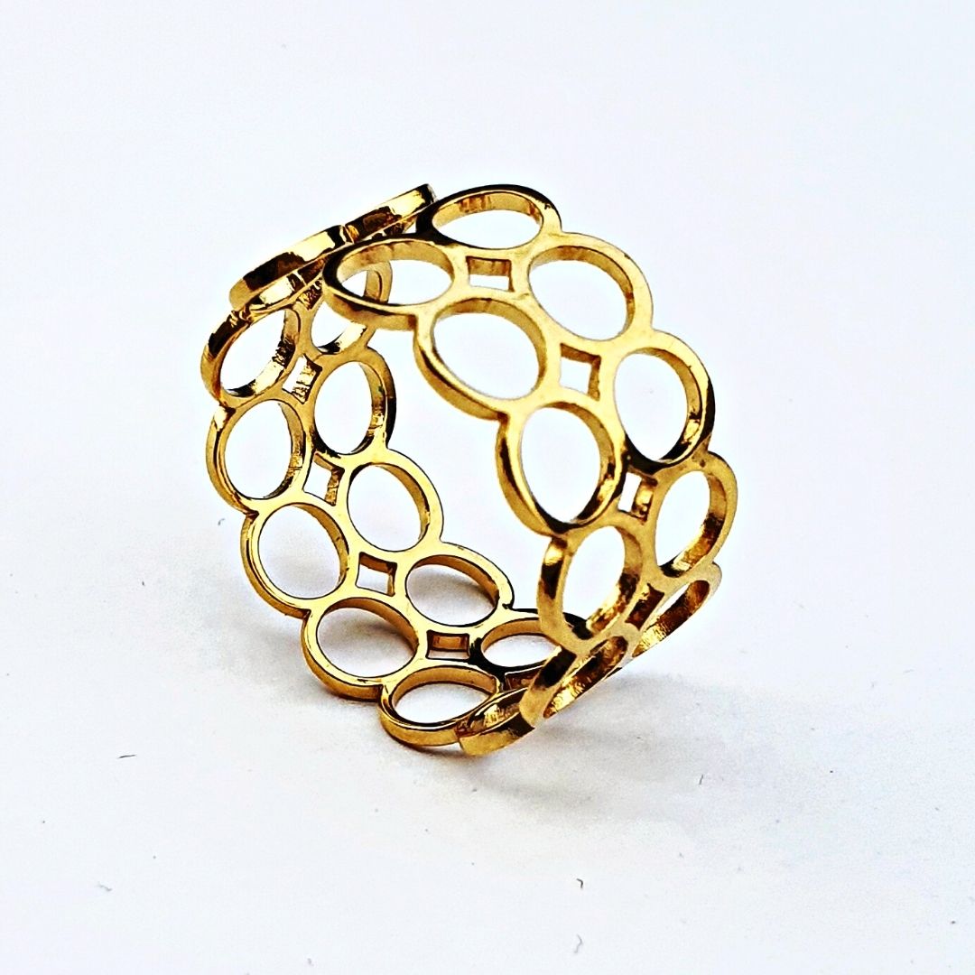 Golden Honey Ring (Adjustable)