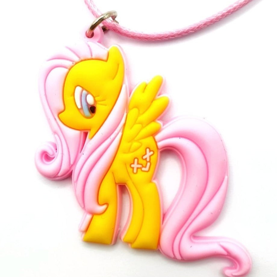 Fluttershy Charm Necklace