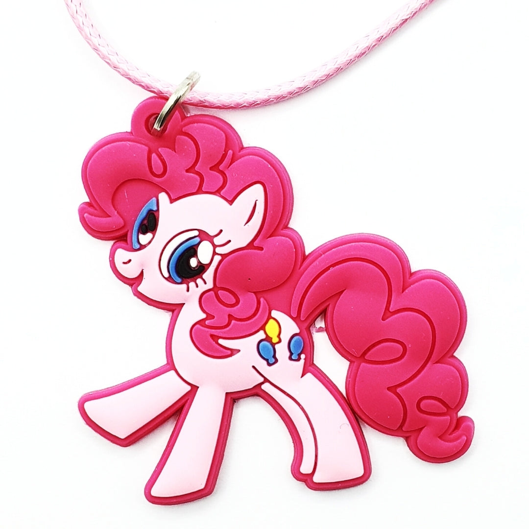 Playful Pinkie Pie Charm Necklace