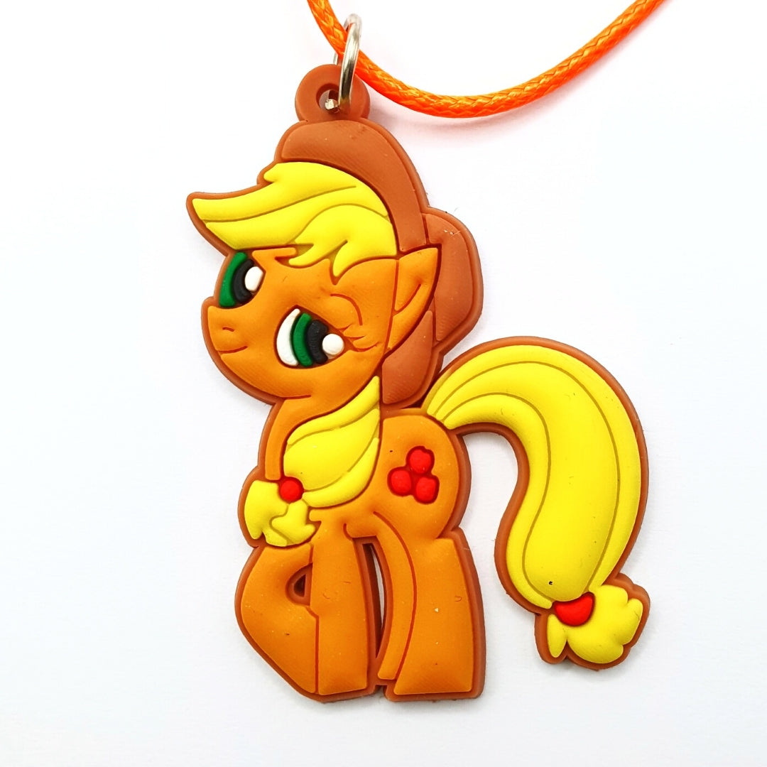 Apple Jack Charm Necklace