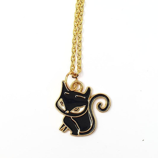 Black Cat Necklace