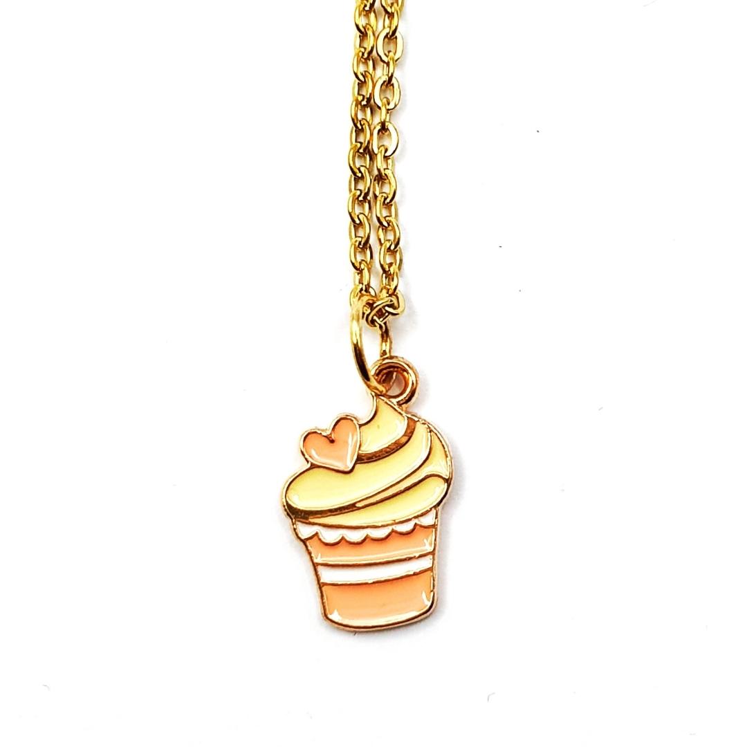 Cupcake Necklace