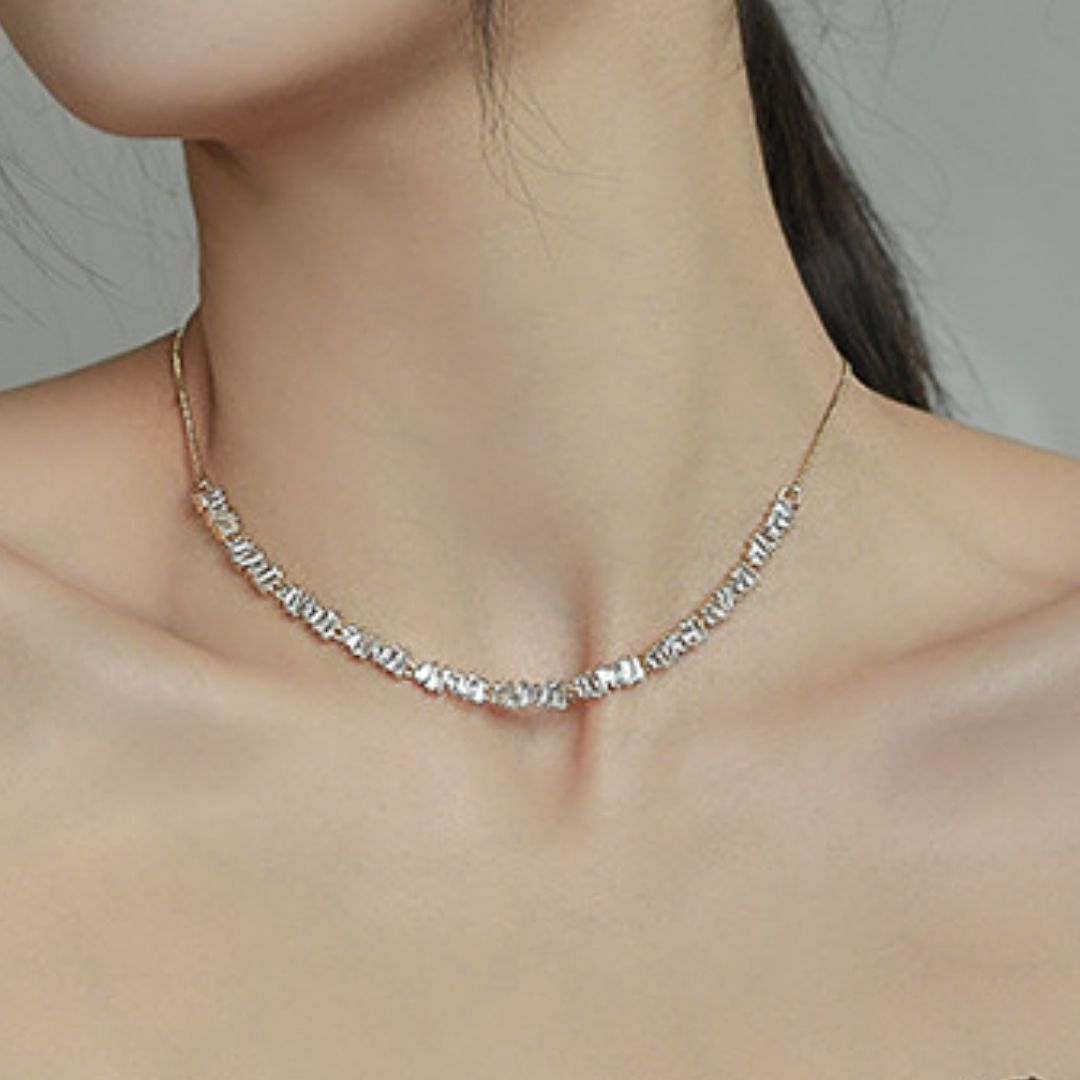 Resizable Zircon Necklace