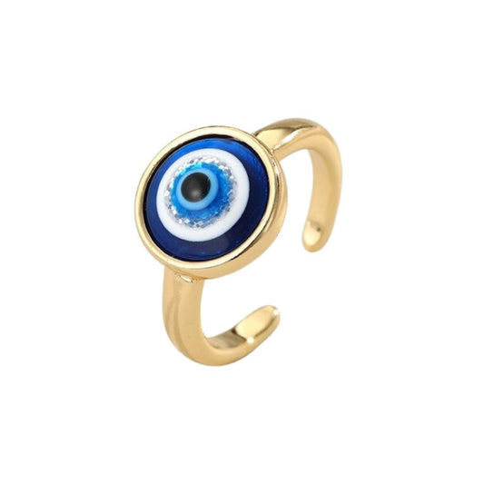 Turkish Eye Adjustable Ring