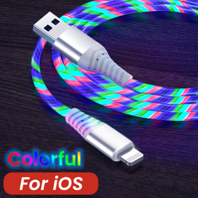 Glowing Charging Cable for IOS